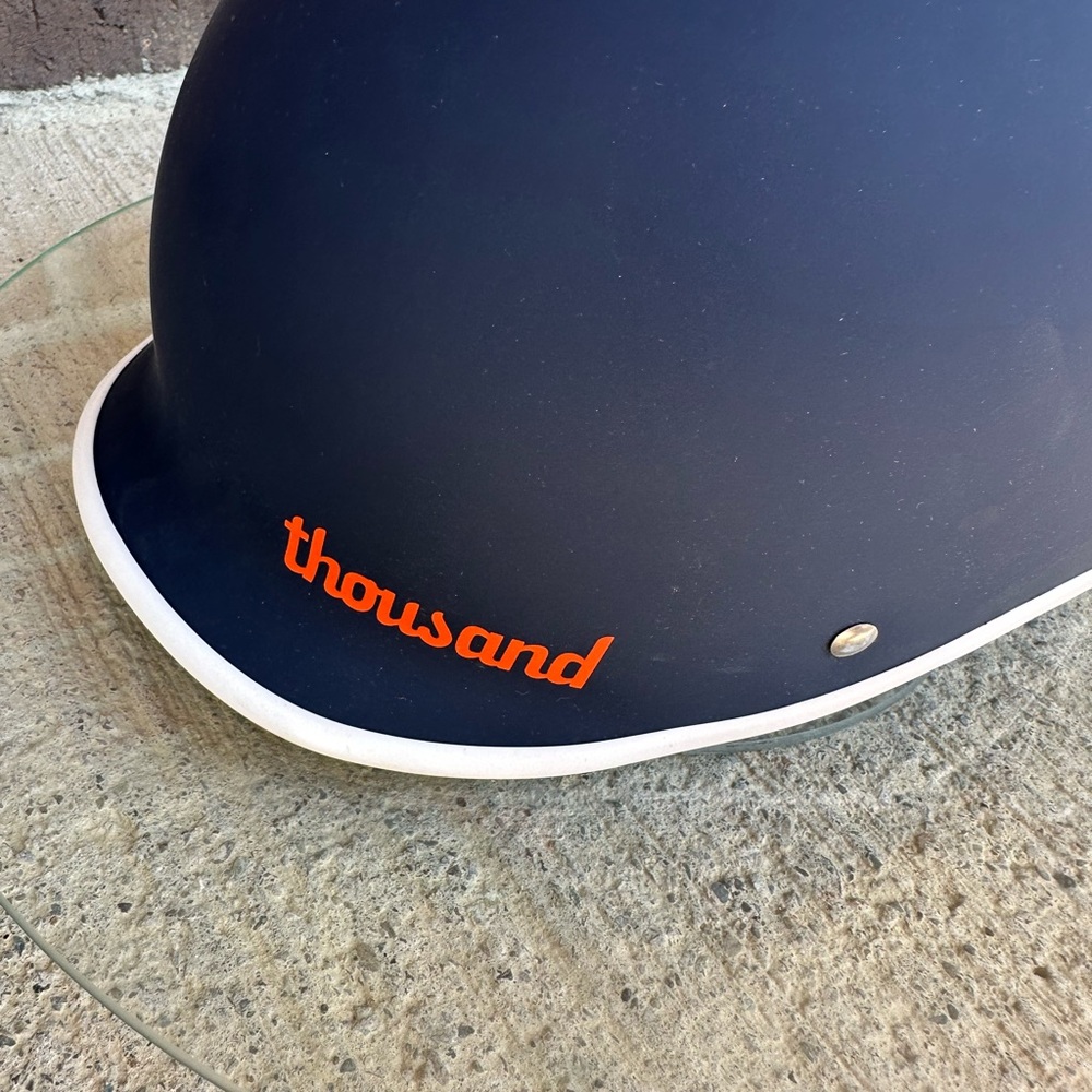 NWT - Heritage Navy Helmet - skate, bike, ride - size Medium